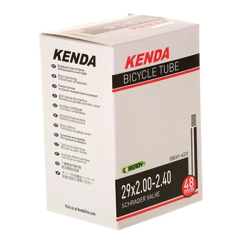 Kenda Replacement Schrader Valve Inner Tube - 48mm 29-inch 2.00-2.40