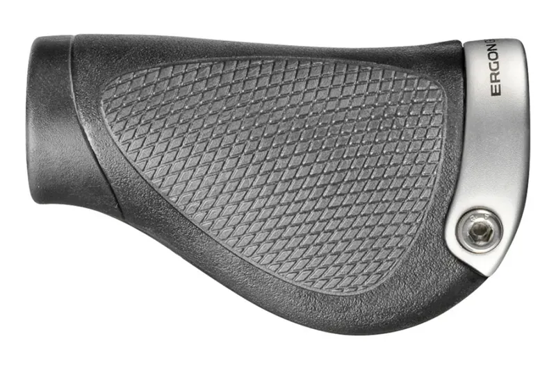 Ergon GP1-S Gripshift: Small Black/Gray