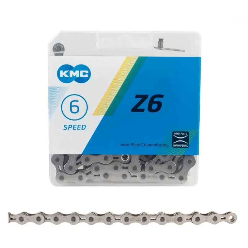 KMC Z6 6s 116L Chain in Silver