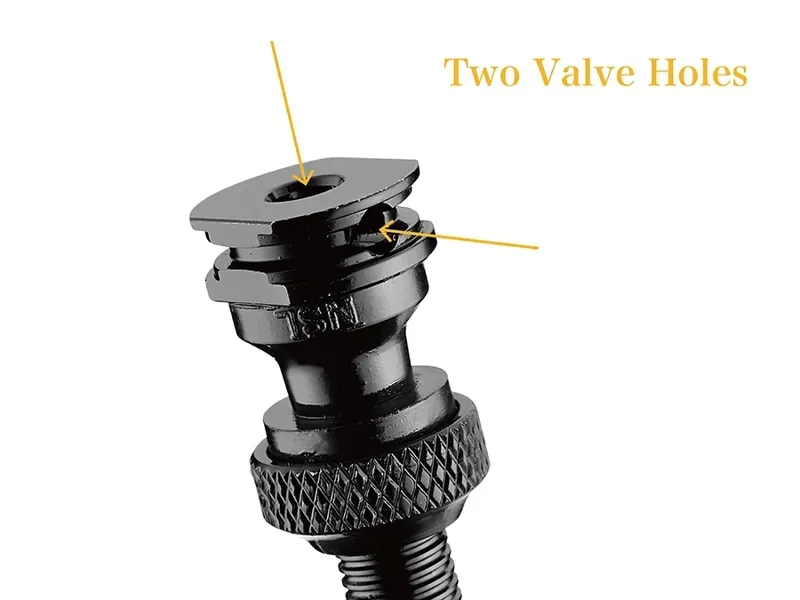 Ciclovation Advanced 40mm Tubeless Valve Stems in Black-1