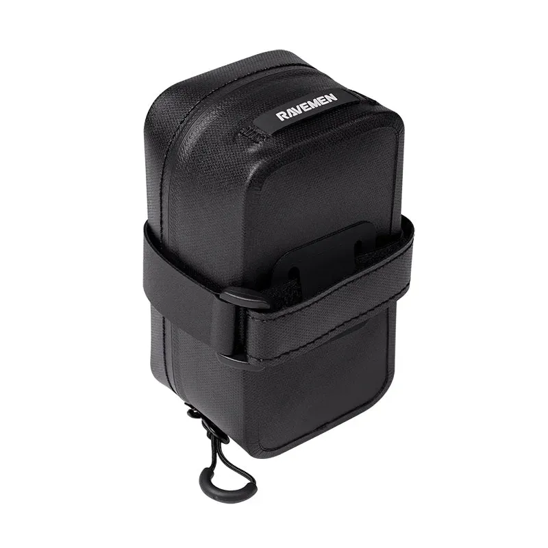 Ravemen CB06 Strap-On Compact Seat Bag in Black