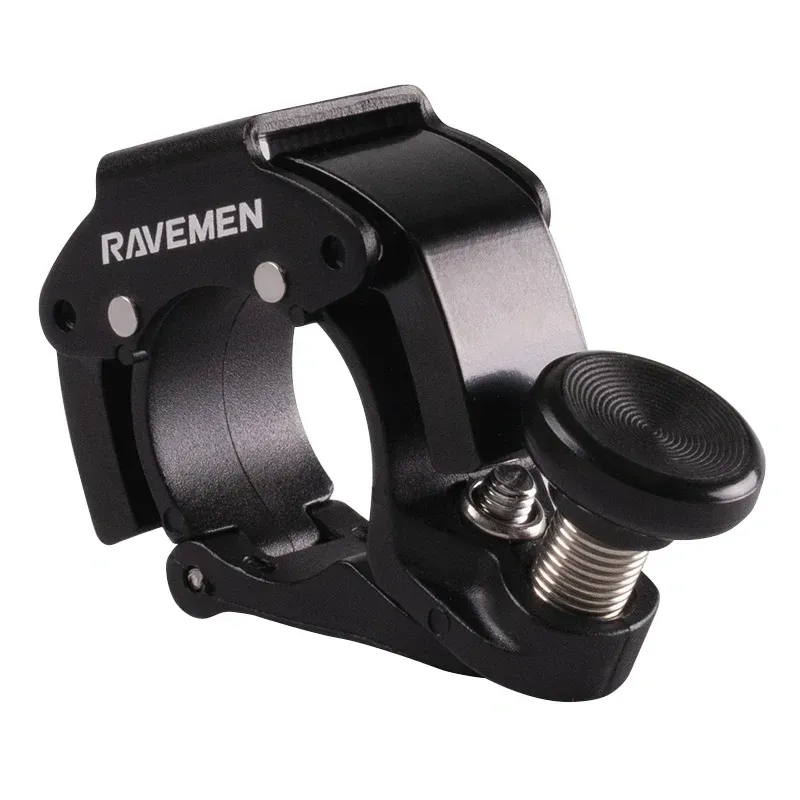 Ravemen Q4 22.2mm Bicycle Bell in Black-3