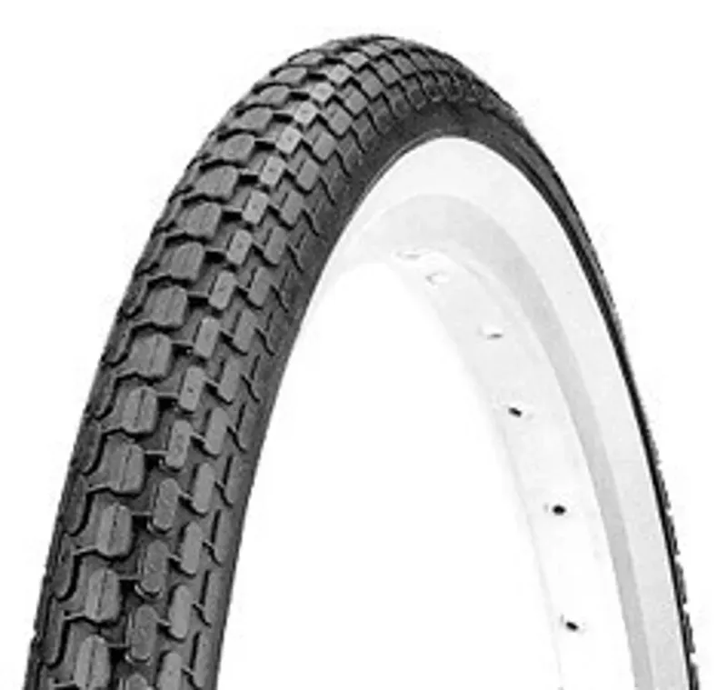 Kenda K185 Whitewall Schwinn Pattern Tire 26x2.125 in Black