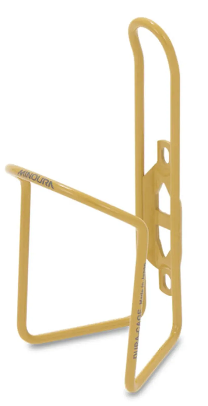 Minoura AB100 4.5mm Duralminum Alloy Bottle Cage in Mustard