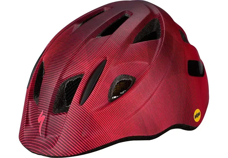 Specialized Mio MIPS Kids Helmet in Cast Berry/Acid Pink Refraction
