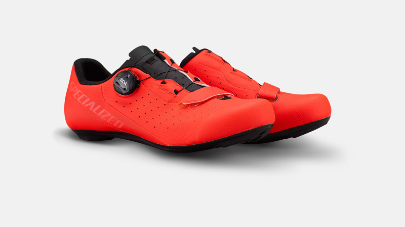 Specialized Torch 1.0 Road Shoes in Fiery Red-1