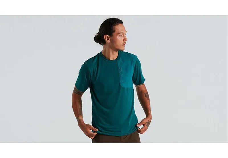 Specialized ADV Air Short Sleeve Jersey in Tropical Teal