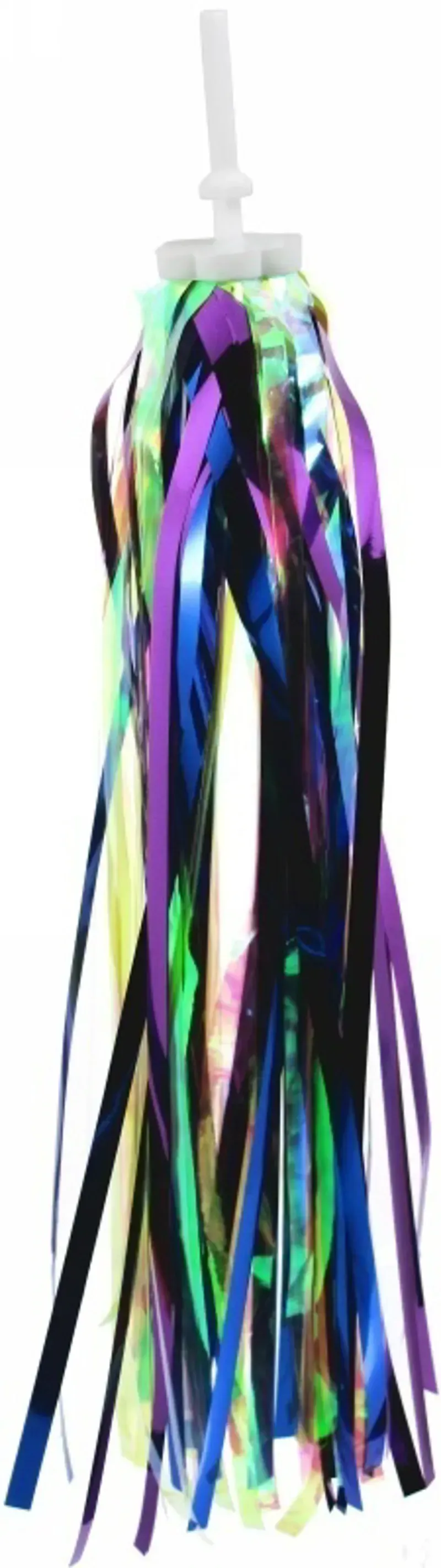 Cyclists' Choice Kids' Bar-end Streamers in Blue/Purple/Teal