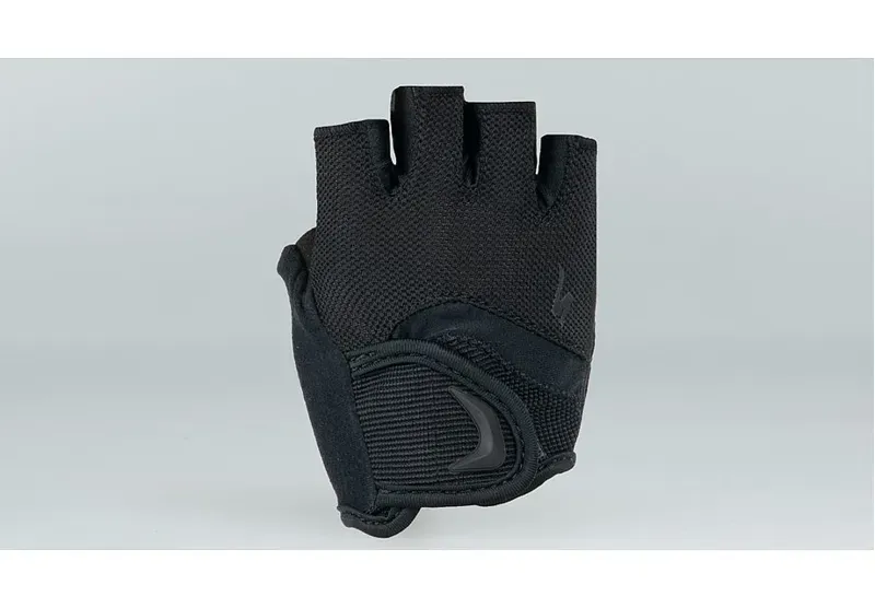 Specialized Body Geometry Kids' Short Finger Gloves in Black