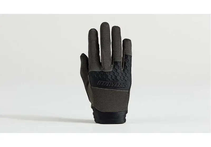 Specialized Trail Shield Long Finger Gloves in Charcoal