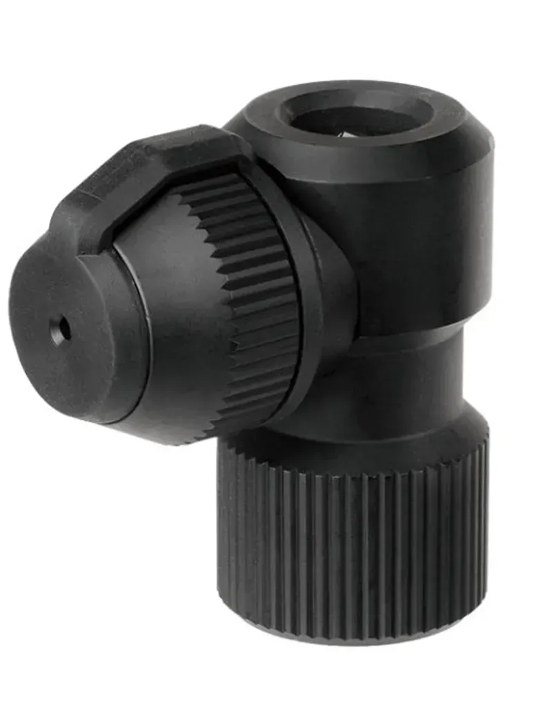 Topeak Tab-NL1 Nano Airbooster L CO2 Rotary Type Inflater Head in Black