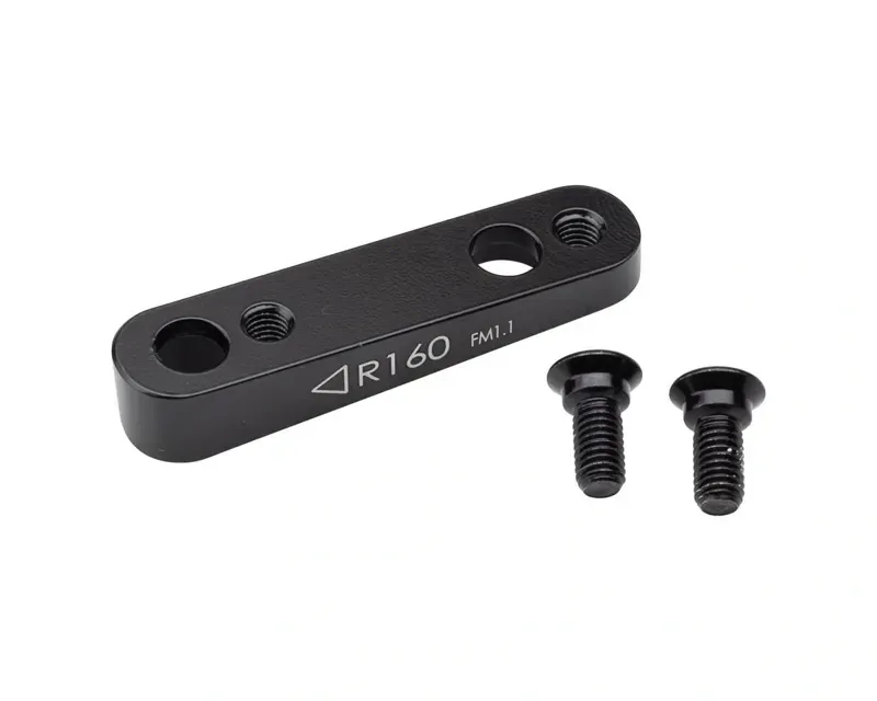 Tektro F6 Disk Brake Adaptor Rear Flat Mount 160mm Rotor in Black