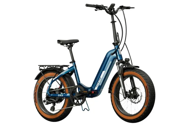 Aventon Sinch 2 Step-Through Foldable Ebike in Midnight Black-1