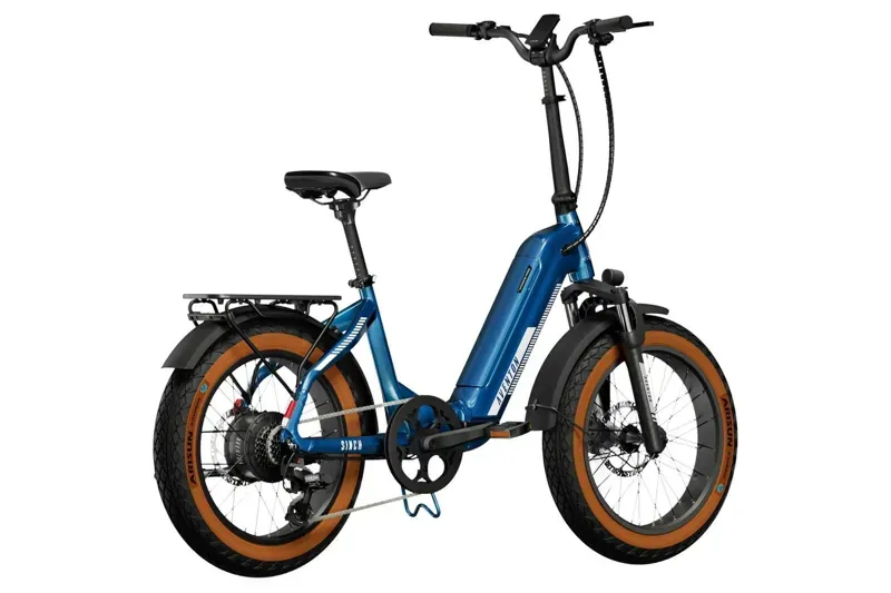 Aventon Sinch 2 Step-Through Foldable Ebike in Midnight Black-2