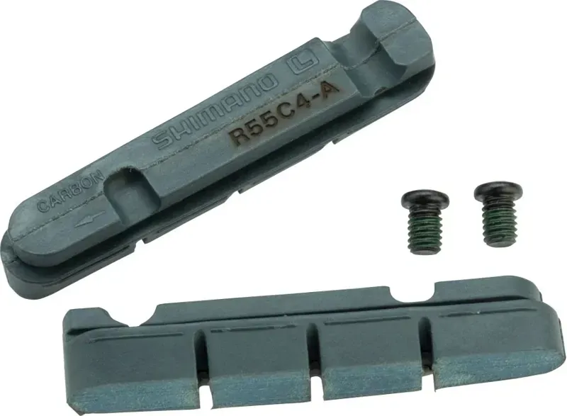 Shimano R55C4-A Road Brake Pads For Carbon Rims Pair in Gray