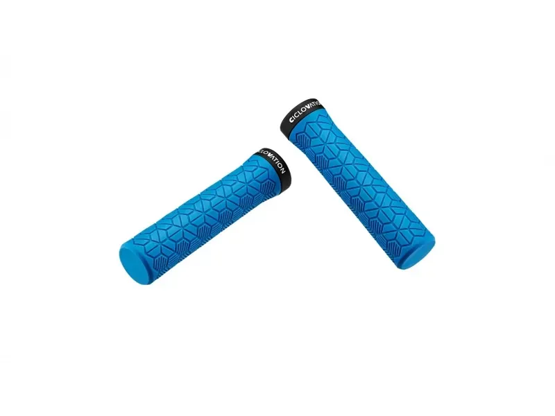 Ciclovation Trail Honeycomb MTB Lock On Grip in Sky Blue