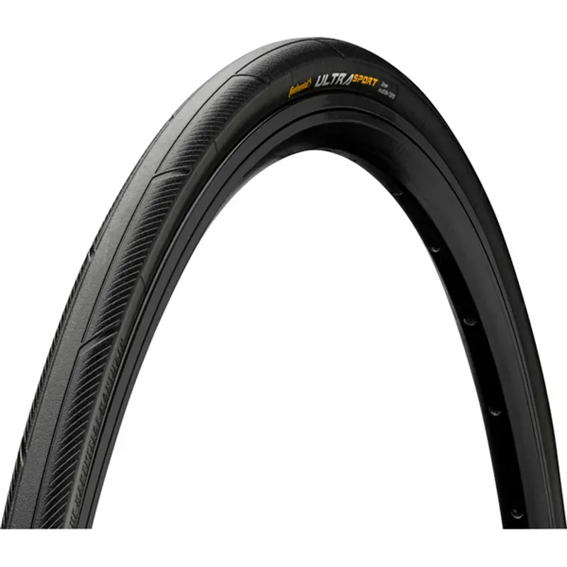 Continental Ultra Sport III 700x23 Folding Tire in Black