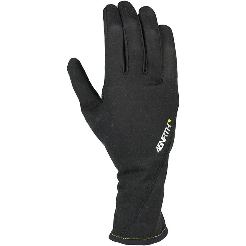 45NRTH Risor Full Finger Liner Gloves in Black