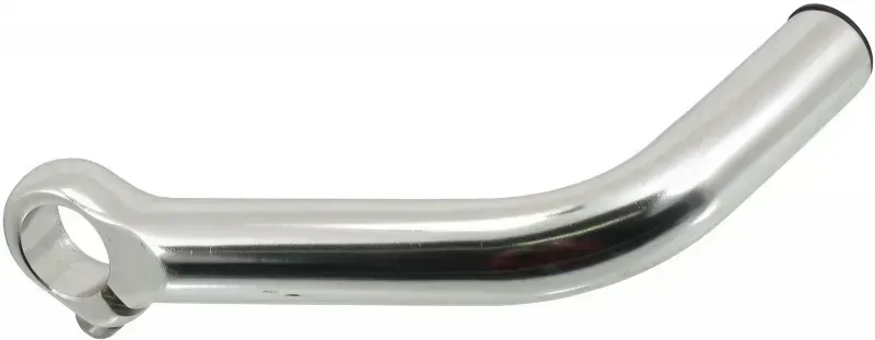 Cyclists' Choice MT-31A Alloy Welded L-bend Bar End in Silver