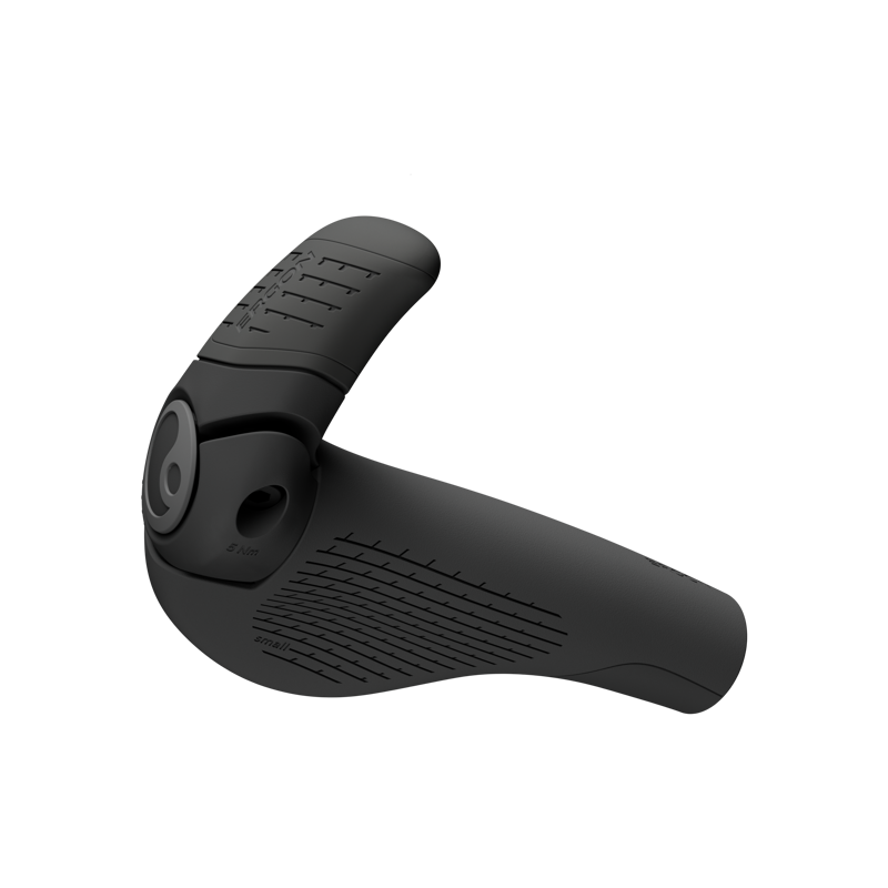 Ergon Bike GP2-S Evo ATB/Hyb Grips w/ Mini Barends in Black-3