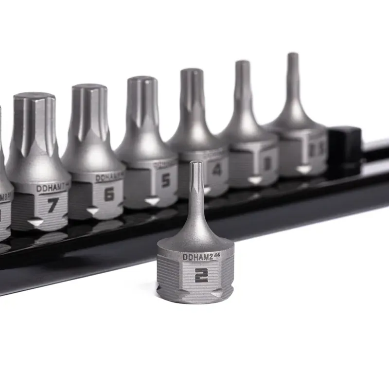 Grip Edge 10-piece RPT 1/4-inch Drive LP Metr. Hex DA Driver Bit Set-3