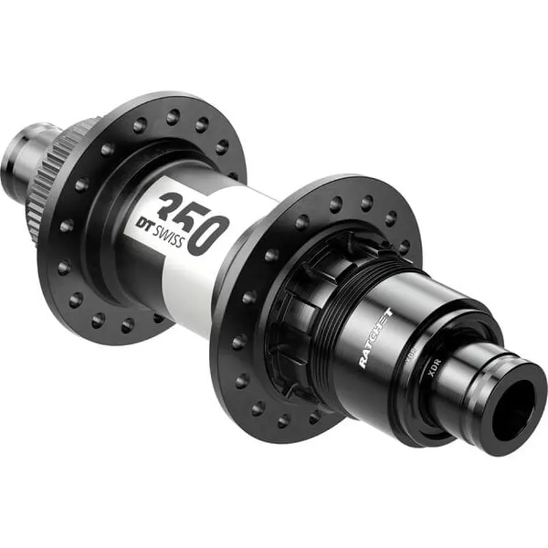 DT Swiss 350 Classic 142x12mm CL XDR 28h Rear Disk Hub in Black