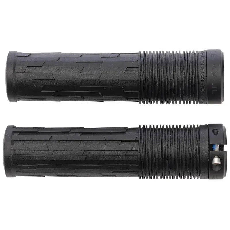 Teravail Lytho 35mm Lock-On Grips in Obsidian