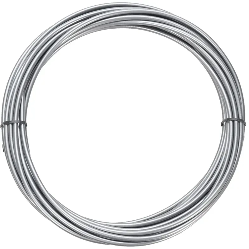 Jagwire Sport 5mm Slick-Lube 10M Brake Housing Roll in Ice Gray