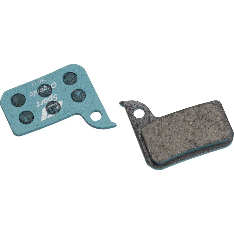 Jagwire DCA764 Sport Organic Avid Disk Brake Pad in Turquoise