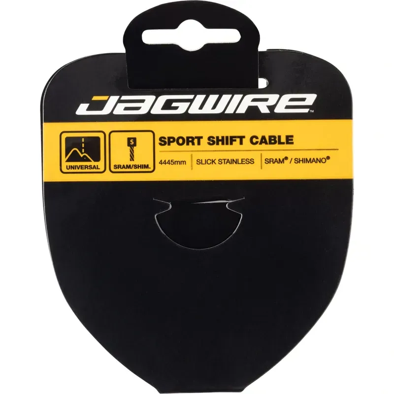 Jagwire Sport 1.1x4445mm Slick Stainless Shift Cable in Silver