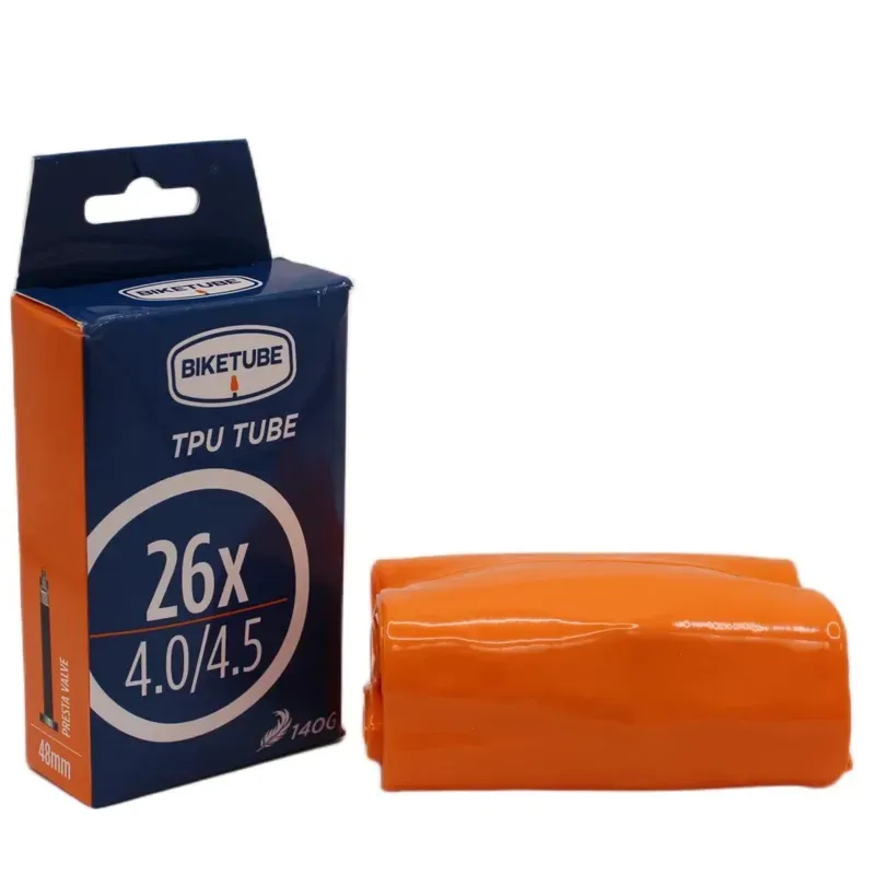 Biketube Fat/Plus TPU Tube 26x4.0-4.5 PV 48mm in Orange