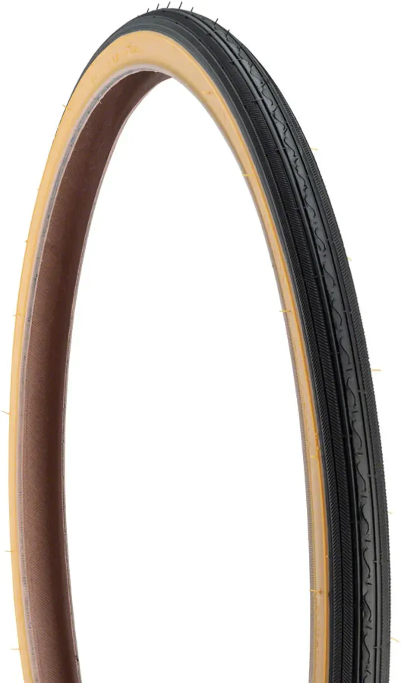 Kenda Street K40 26x1-3/8-inch 30-tpi Cl. Wire Tire in Black/Tan