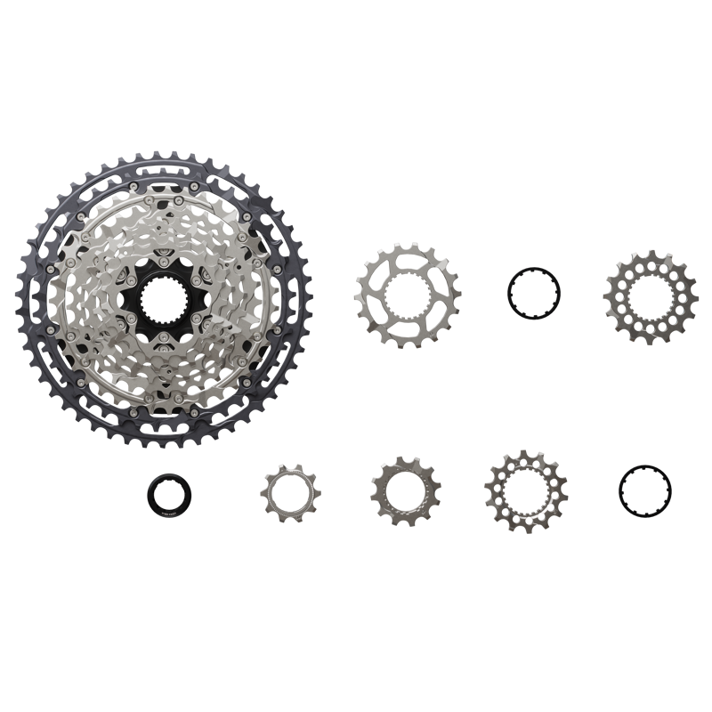 Shimano CS-M8200-12 Deore 12-speed XT Cassette in Black/Silver-4