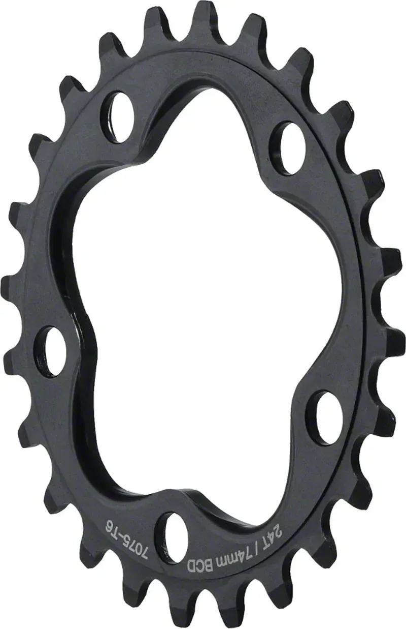 MSW Chainring 30T 74mm BCD Inner in Black