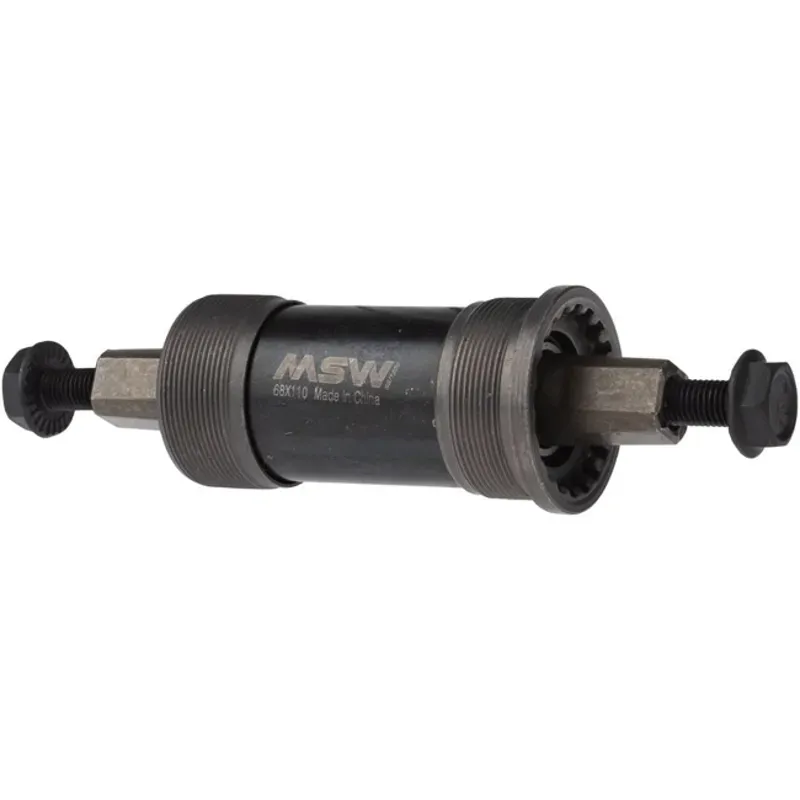 MSW ST100 Square Taper English Bottom Bracket - 68x127.5mm JIS-1