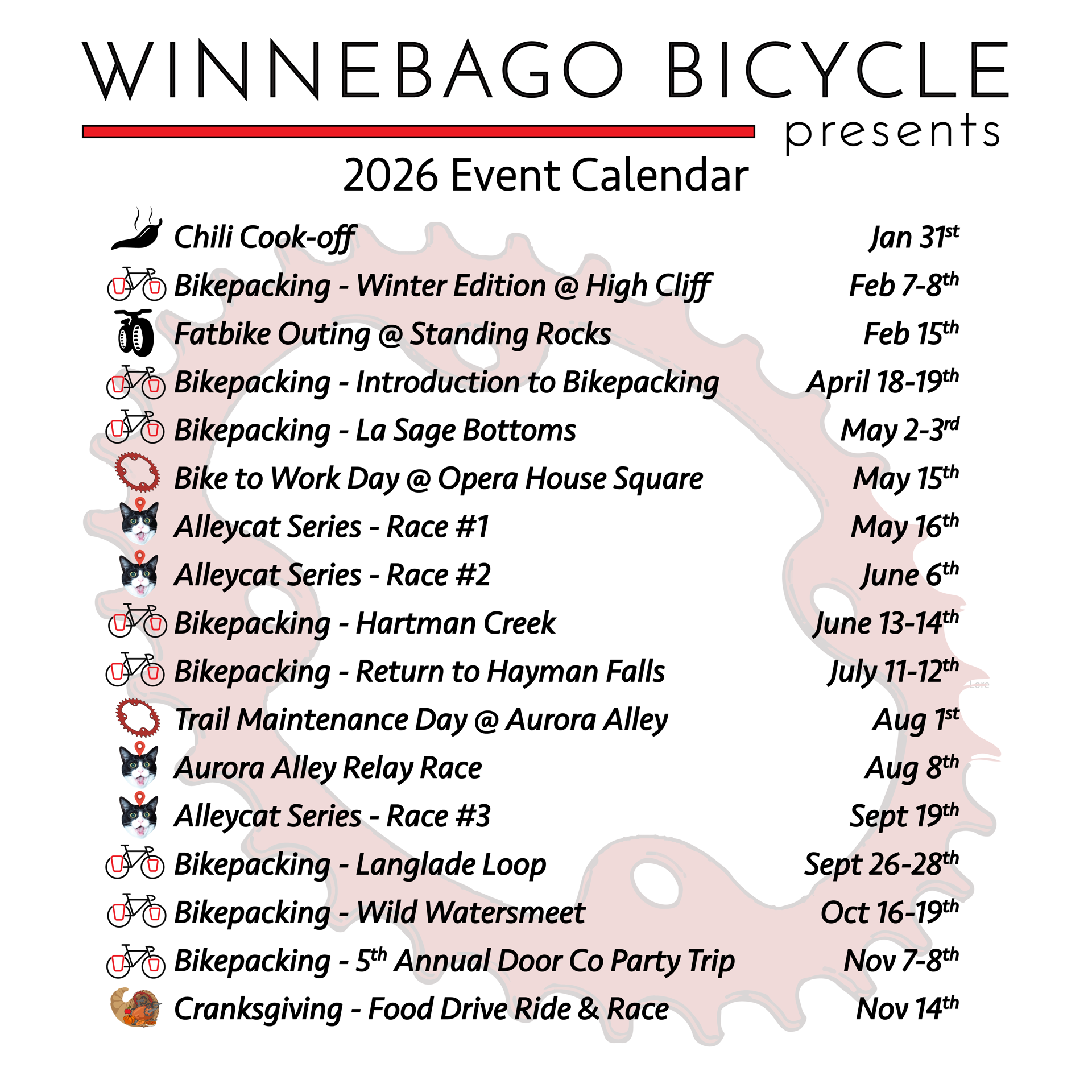 2026 Master Calendar