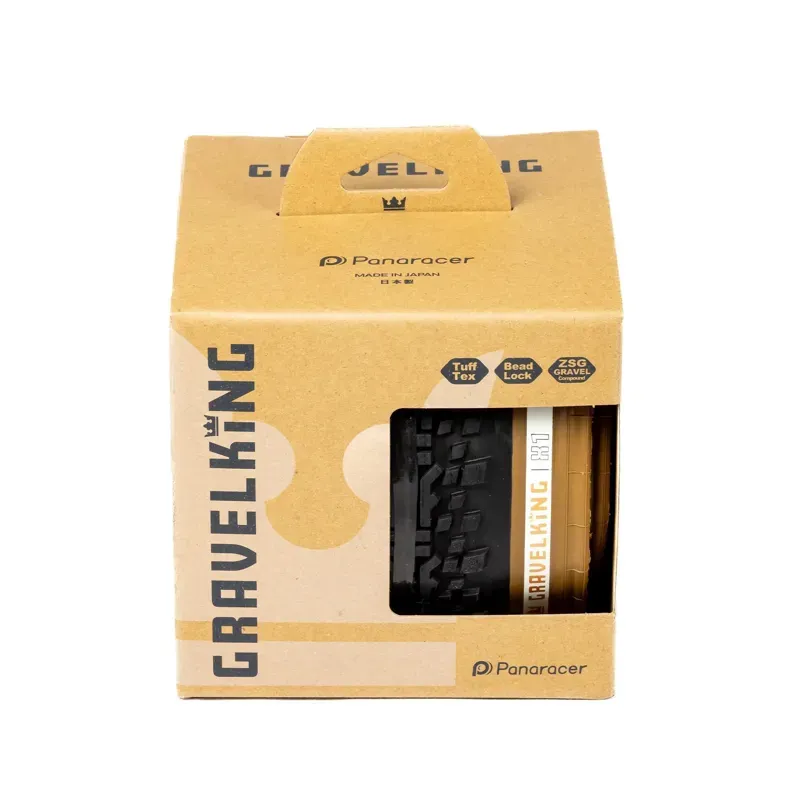Panaracer GravelKing SK Tire - 700 X 35 Tubeless Folding Black/ Brown Black/Brown 700 x 35-3