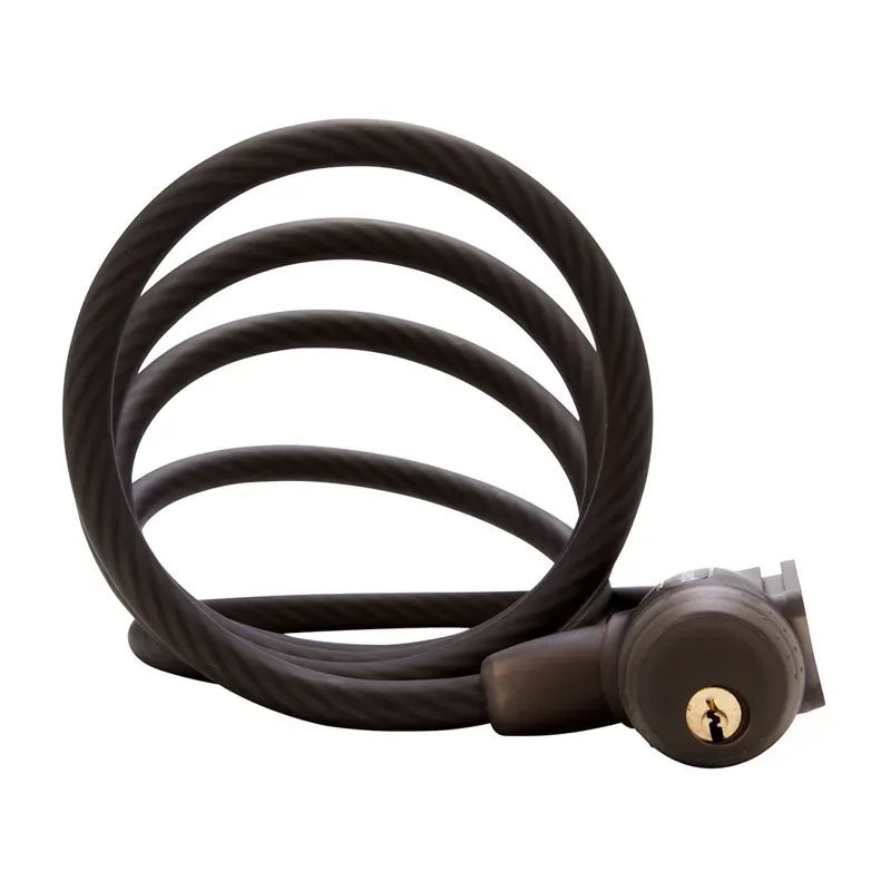 Planet Bike Quick Stop 12mm 6-inch Cable Lock w/ Key in Black-1