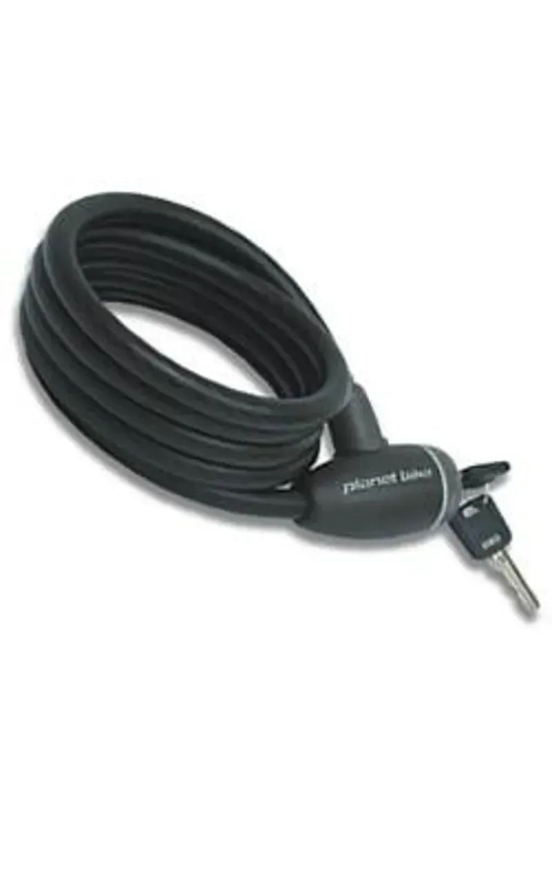 Planet Bike Quick Stop 12mm 6-inch Cable Lock w/ Key in Black-3