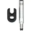 Problem Solvers 50mm Removable Core Presta Valve Extender in Silver