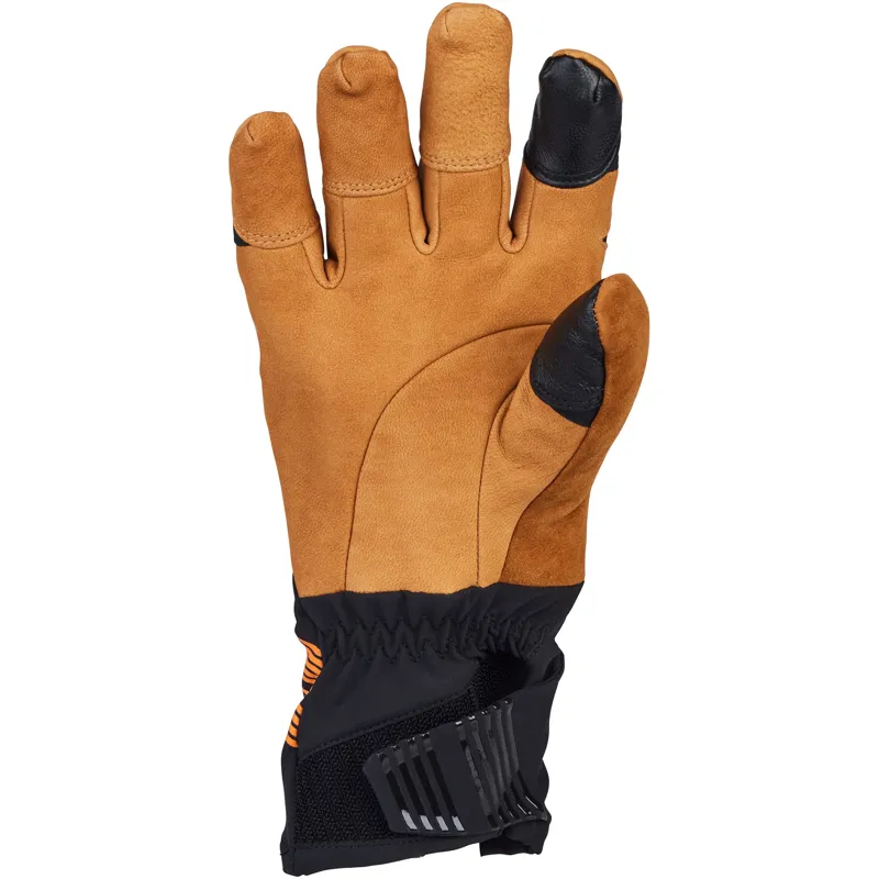 45NRTH Sturmfist 5 LTR Leather Full Finger Glove Medium - Tan/Black-1