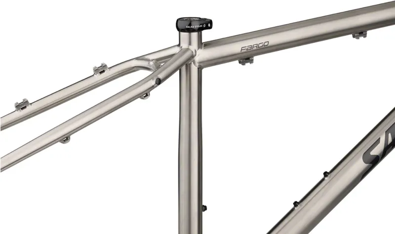Salsa Fargo Ti Frameset - 29 Titanium Raw-2