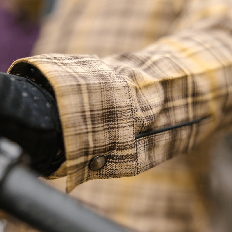 Club Ride LIV'N Flannel in Banana Yogurt-1