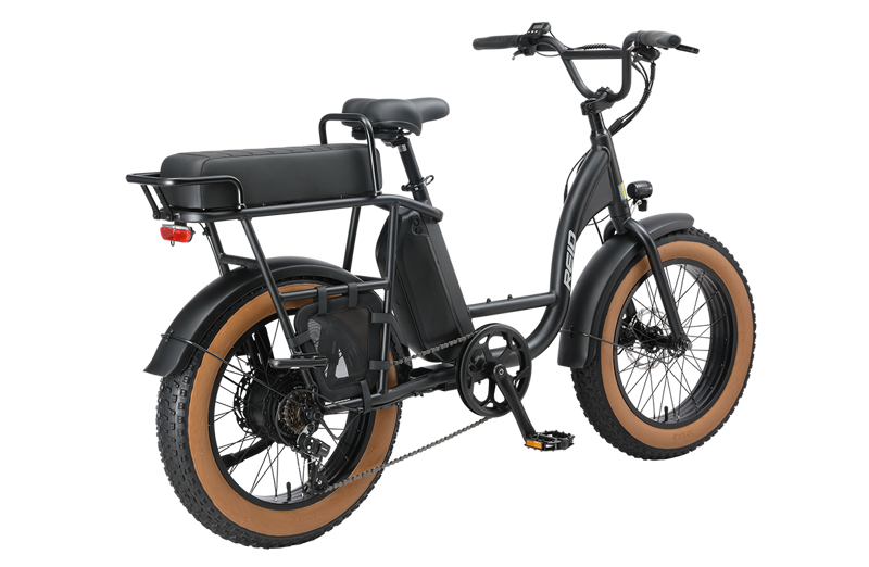 LET'S MOTO 500w 20MPH in Black-2