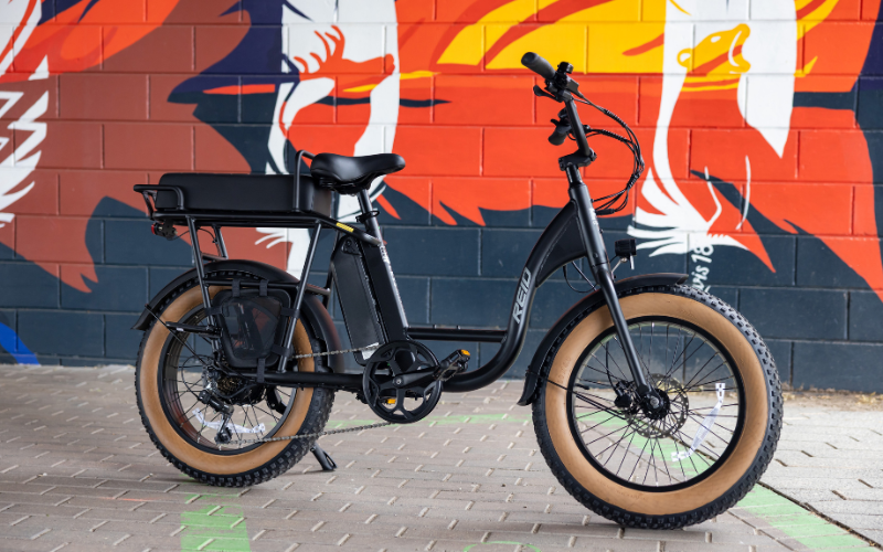 LET'S MOTO 500w 20MPH in Black-8