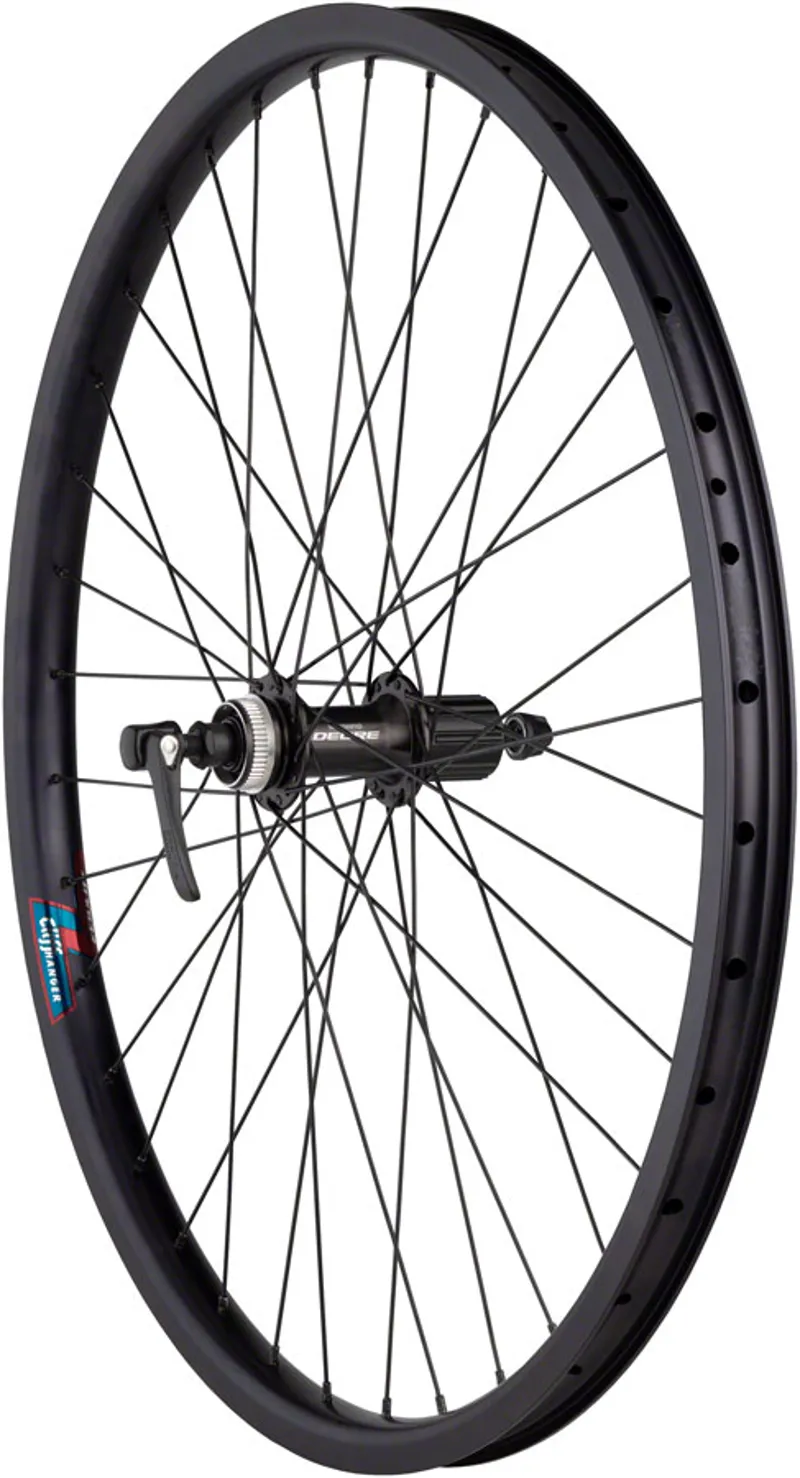 Quality Wheels Value HD Series Disc Rear Wheel 26 QR X 135mm Center-Lock HG 10 32H - Black