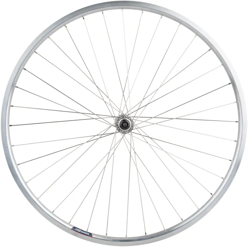 Quality Wheels Value HD Series Front Wheel 700c QR x 100mm Rim Brake Clincher 36H - Silver