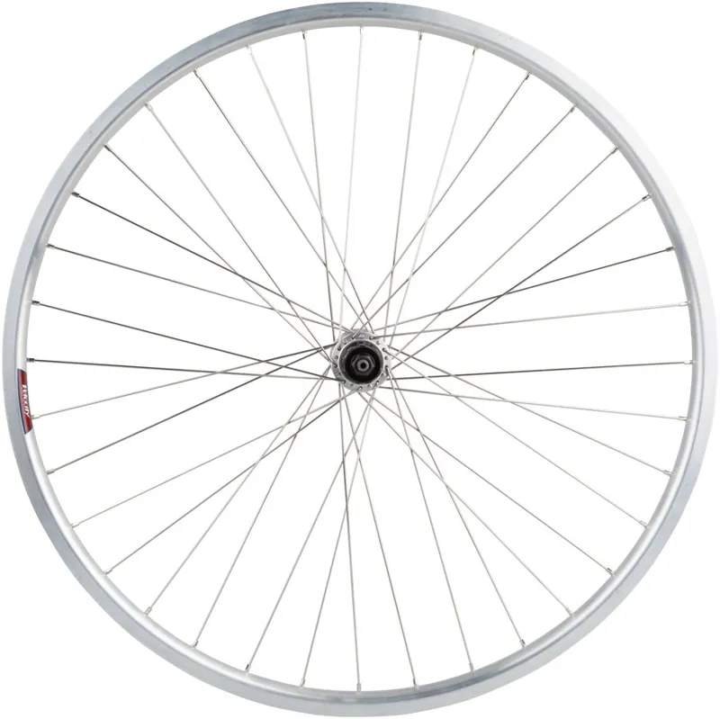 Quality Wheels Value HD Series Rear Wheel 700c QR X 130mm Rim Brake HG 10 Clincher 36H - Silver