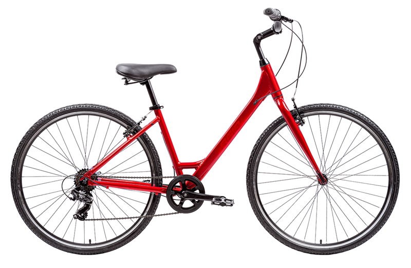 Reid Bikes Comfort 1 Step-Thru Commuter Bike 45cm - Red