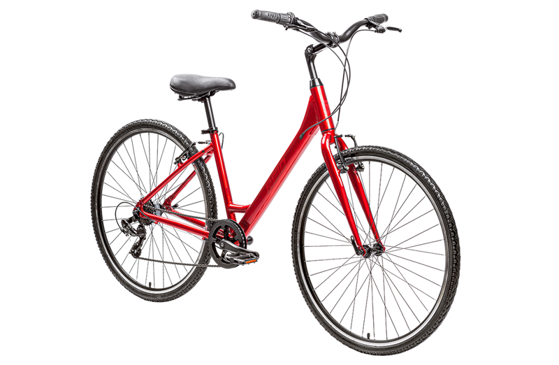 Reid Bikes Comfort 1 Step-Thru Commuter Bike 45cm - Red-1